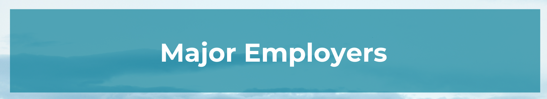 Major Employers