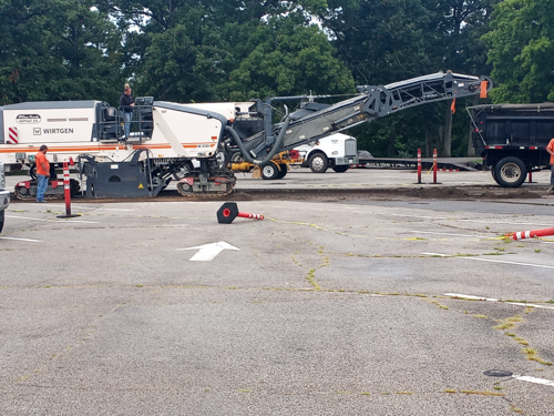 Lake Bloomington Parking Lot Patching 03